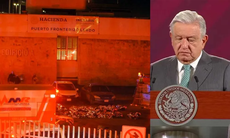 En caso de migrantes muertos en Cd. Juárez no habrá impunidad: AMLO