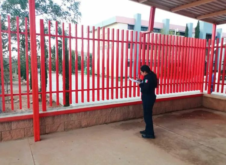 Vigilará escuelas en Semana Santa