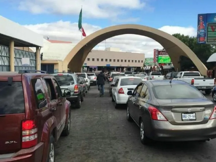 Incrementa fila para cruzar a EU en frontera