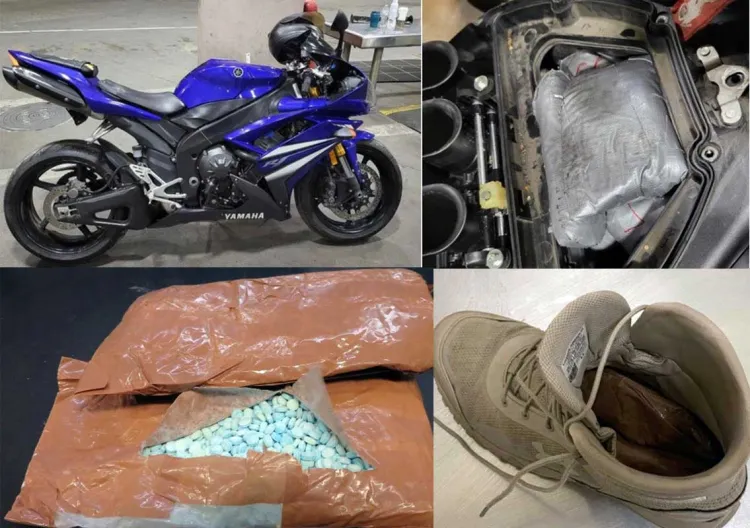 Logran decomiso de fentanilo en lugares no tan comunes