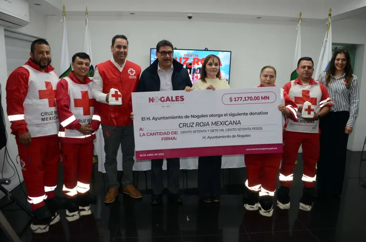 Inicia Cruz Roja colecta 2023 con aportación histórica del Ayuntamiento