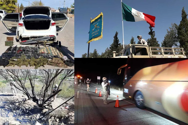 Informa Sedena de operativos en marzo