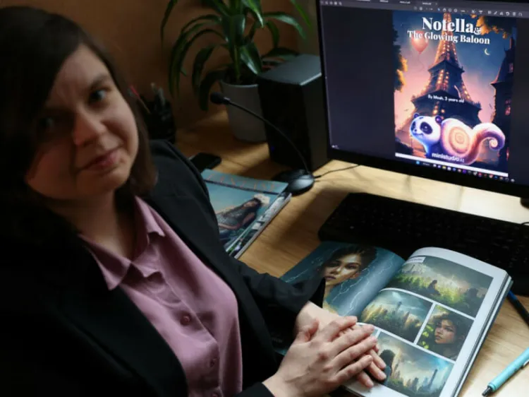 Hombre contra IA; la lucha por los derechos de autor con dibujos e ilustraciones