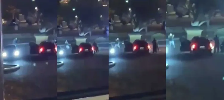 Abate policía de Nogales, Arizona a persona en gasolinera