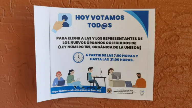 Califica Staus proceso en Unison como democrático