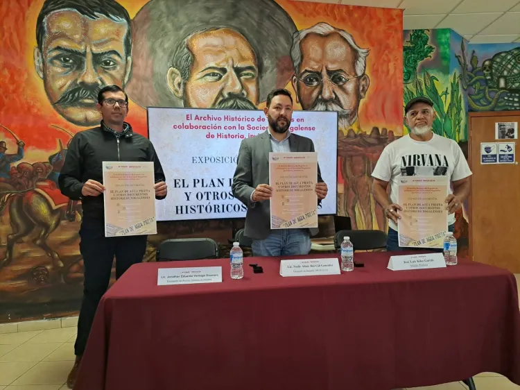 Conmemorarán aniversario del Plan de Agua Prieta con exposición