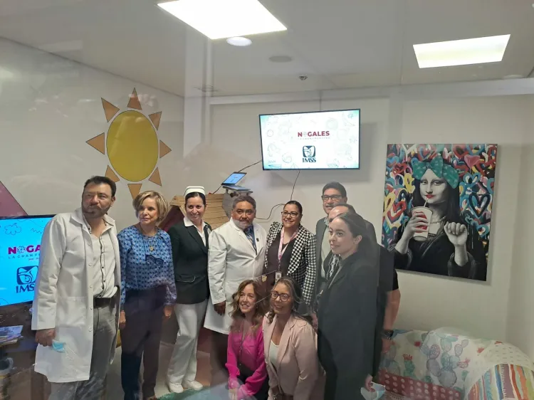 Acondicionan área recreativa a Hospital del IMSS