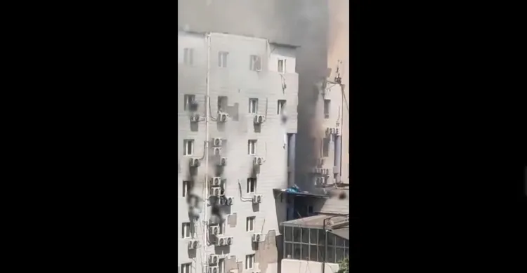 Fallecen 21 personas por incendio en hospital de China