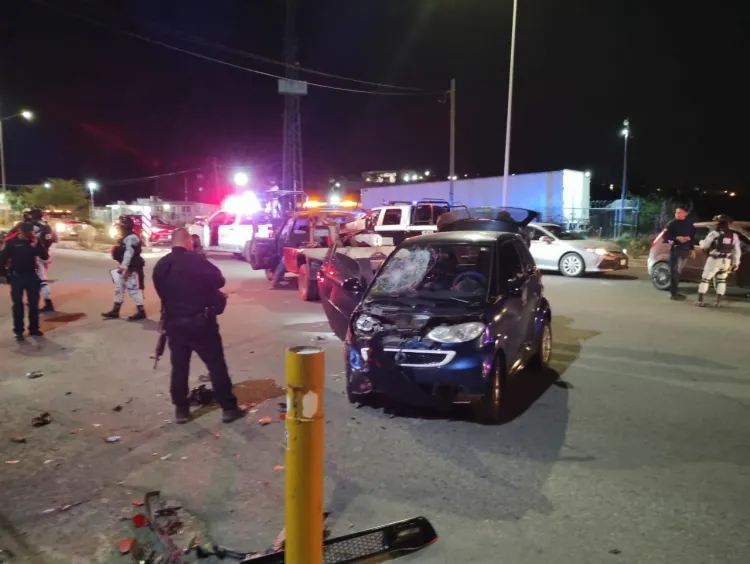 Impacta a motociclista por no respetar vialidad