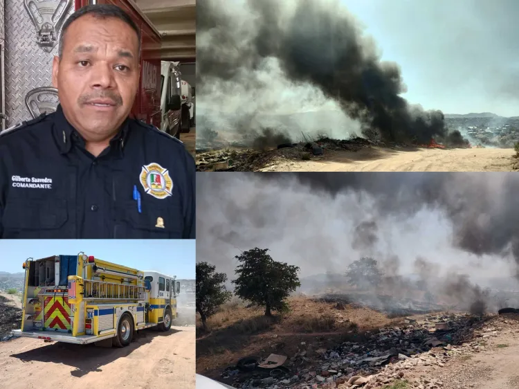 Se adelantan incendios forestales: Gilberto Saavedra