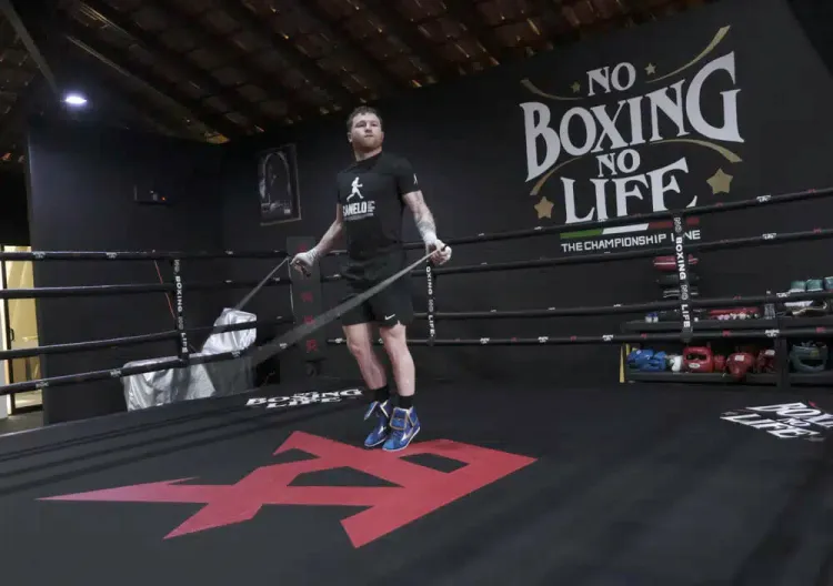 ‘Canelo’ alista pleito