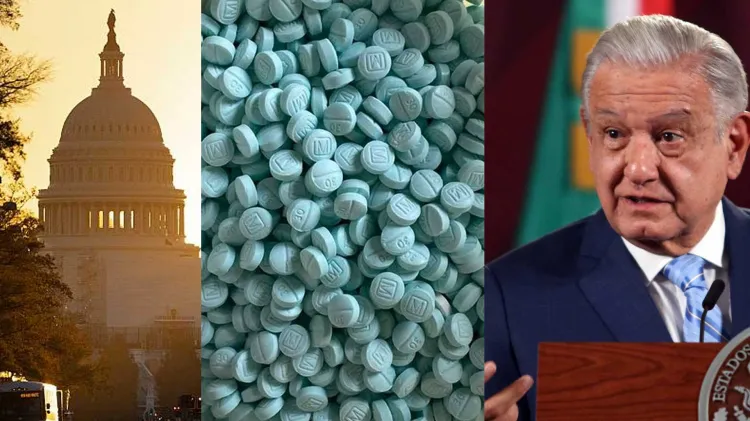 Dice AMLO que EU usa crisis del fentanilo "de manera tramposa" por elecciones
