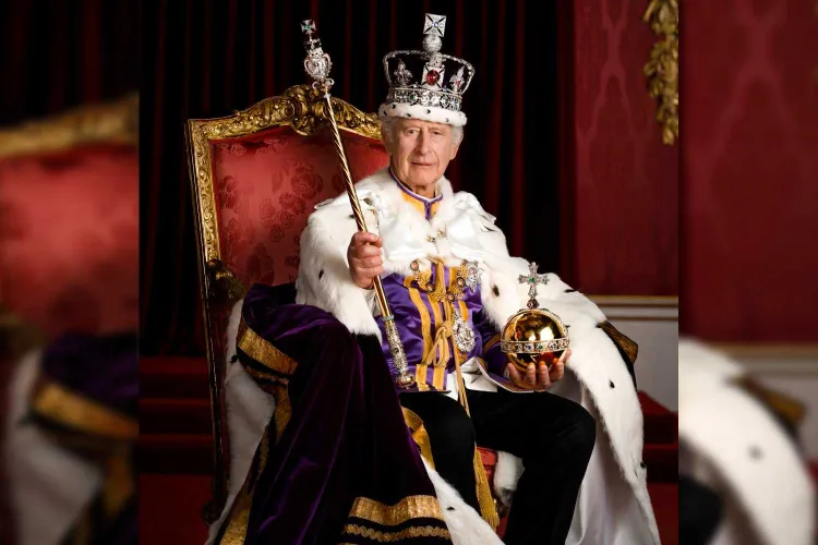 Dan a conocer foto oficial del rey Carlos III