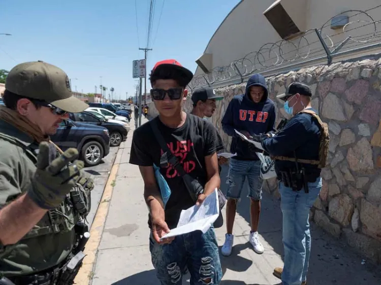 Siembra EU miedo a migrantes en El Paso; los obligan a retirarse