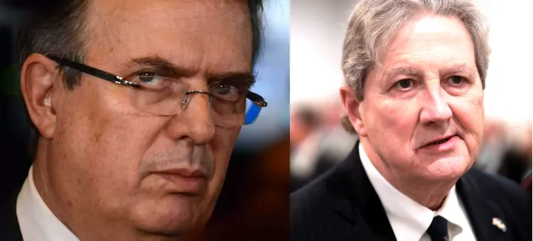 Desmiente Ebrard a senador de EU y dice que es un ignorante