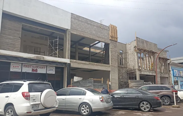 Cae hombre de una altura de 6 metros; sufre lesiones graves