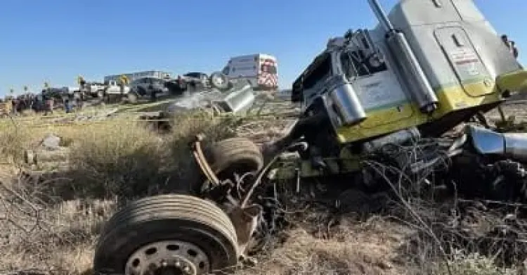 Identifican a víctimas fallecidas en accidente carretero
