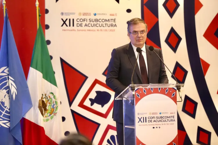 Visita Marcelo Ebrard la Cofi Subcomité de Acuacultura