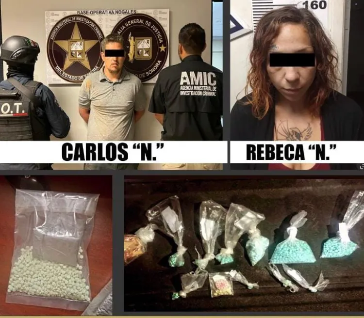 Decomisan más de 2 mil píldoras de fentanilo