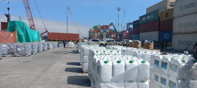 Asegura Semar 39 toneladas de cocaína en Ensenada