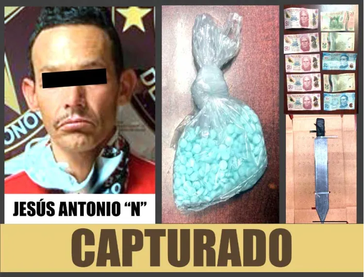Atrapa la AMIC a padre de niño drogado con fentanilo