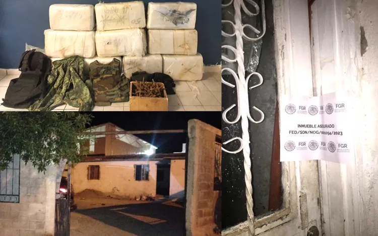 Informan autoridades sobre cateo en presunta casa de seguridad