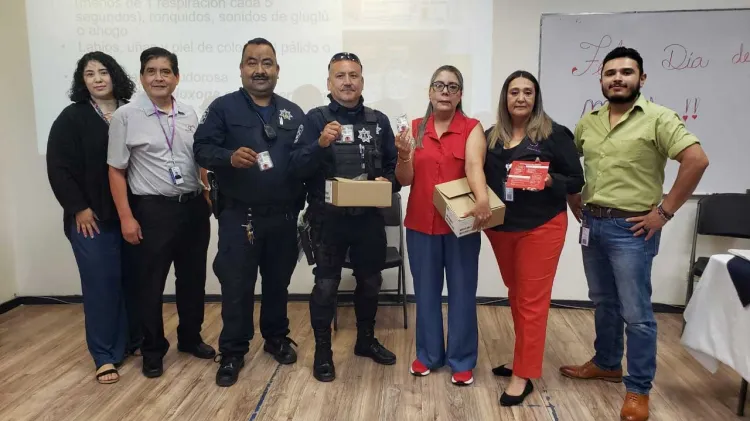 Capacitan a policías sobre el uso de la Naloxona