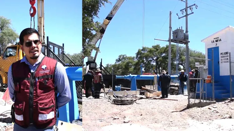 Regresan agua a La Mesa; rehabilitan pozo