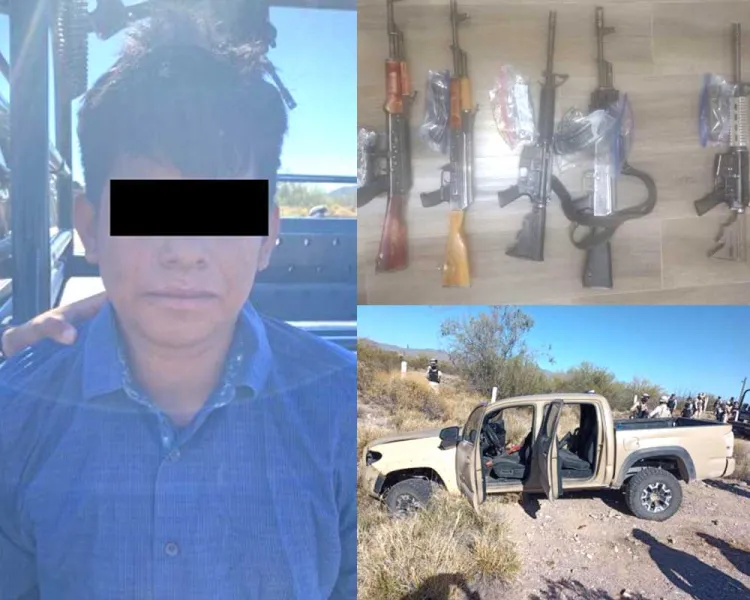 Agreden a federales, hay un detenido y decomisan armas en Caborca