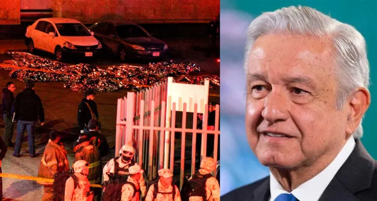 Darán a conocer videos de incendio de migración de Cd. Juárez: AMLO