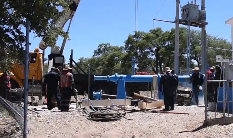 Repara Oomapas dos pozos con falla en bombas