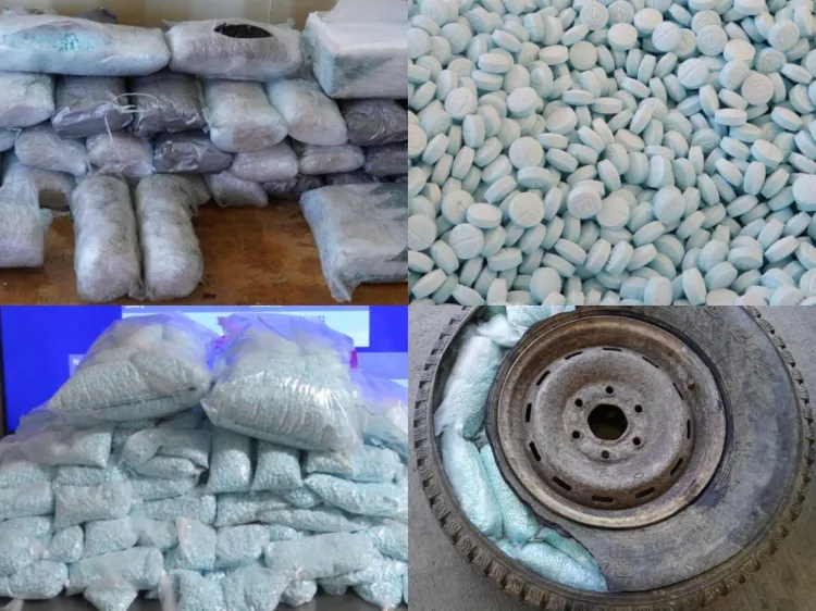 Aseguran CBP cargamentos de narcóticos