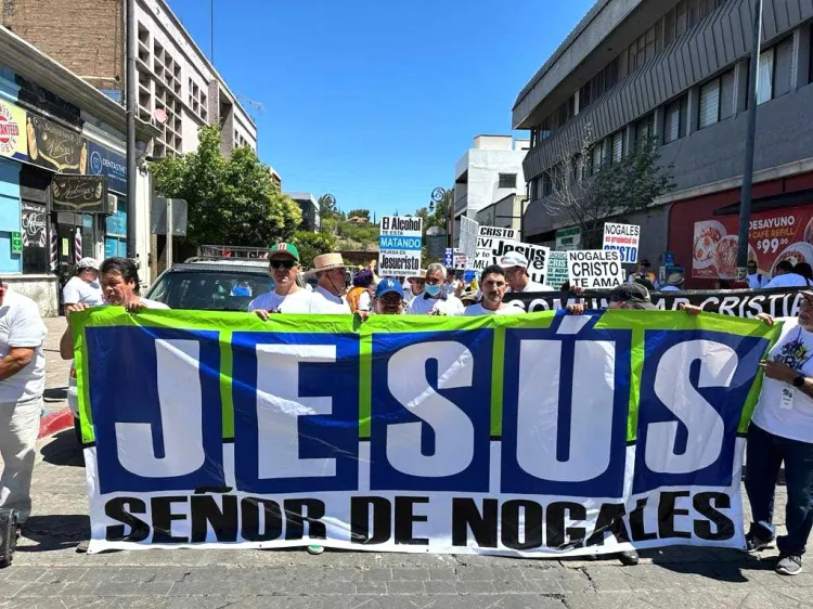 Llevan mensaje de esperanza a nogalenses