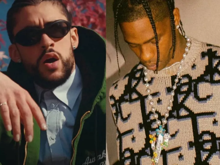 Bad Bunny y Travis Scott lanzarían nueva canción juntos