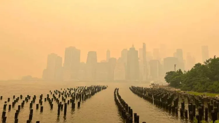 Llegará humo de incendios forestales en Canadá a Europa, advierte Noruega