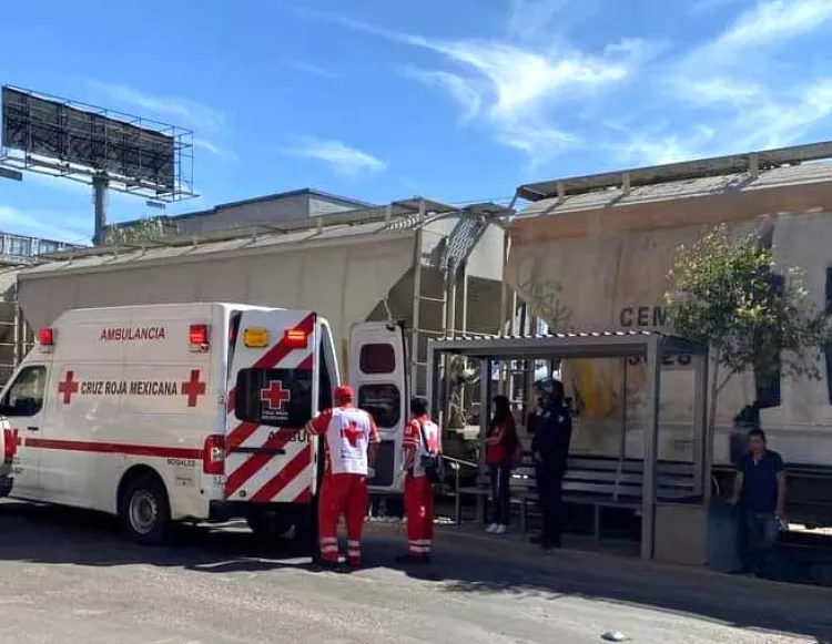 Lesionado al querer ganarle al tren; iba alcoholizado
