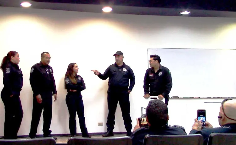 Capacita Unavim a policías