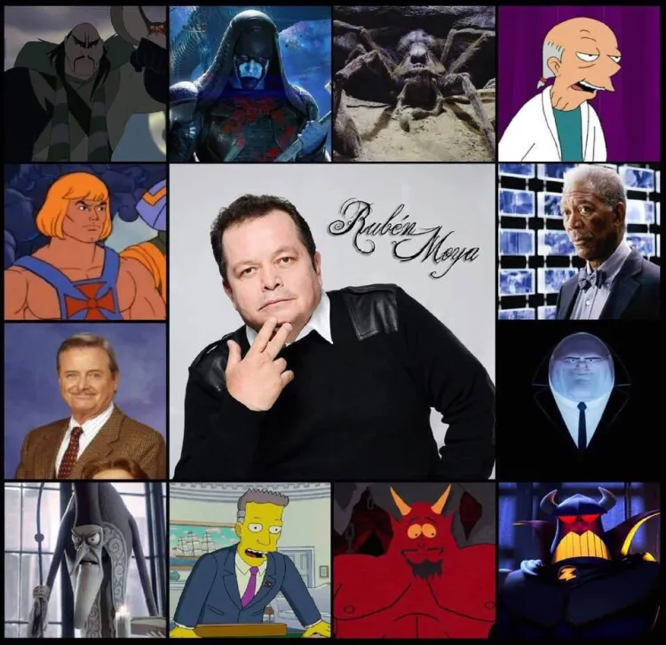 Murió Rubén Moya, actor de doblaje que daba voz a Morgan Freeman