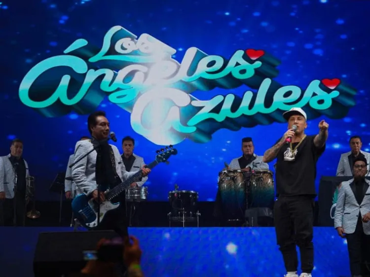 Los Ángeles Azules pausan el tango y bailan con cumbia