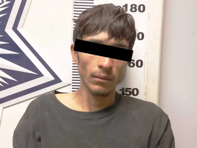 Detenido con porciones de droga