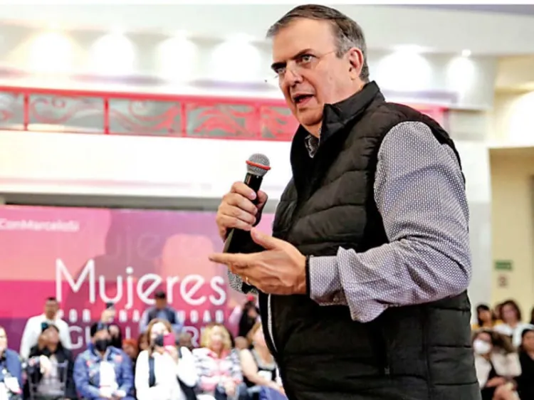 Propone Ebrard “corcholatas” reciban donaciones de simpatizantes