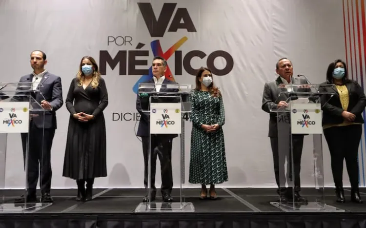 Alista Va por México plataforma de coalición rumbo al 2024