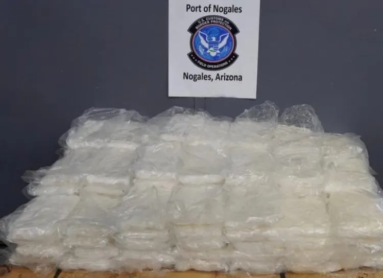 Incautan tortillas de harina con metanfetaminas