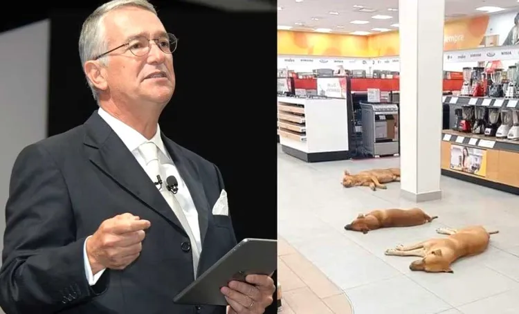 "Ordena" Salinas Pliego que lomitos duerman en tienda con aire acondicionado ante calor