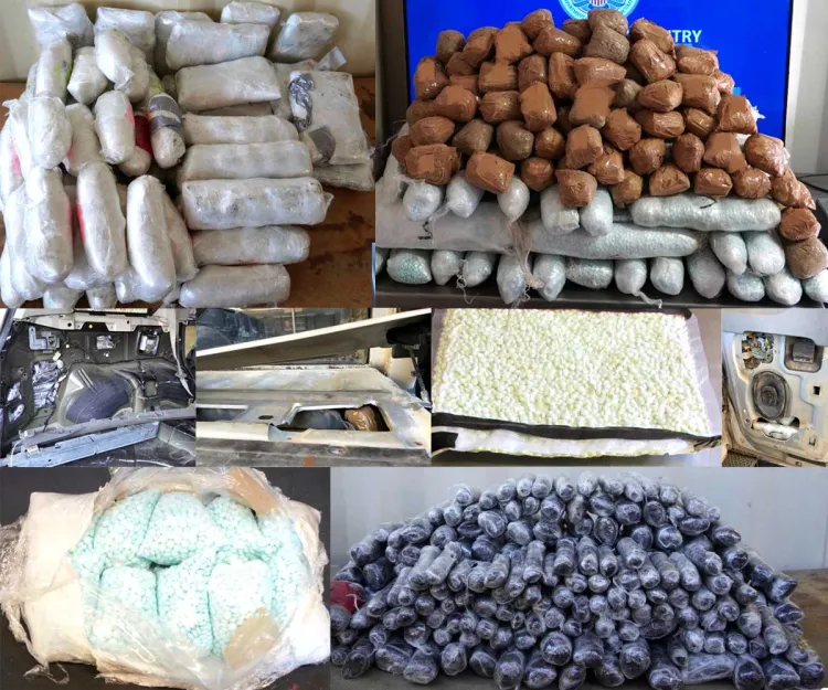 Supera el millón de pastillas de Fentanilo, decomiso en Arizona