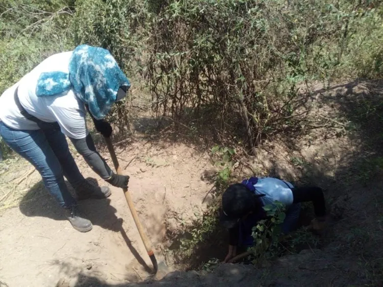 Localizan cuerpos y osamentas Guerreras Buscadoras en Vícam