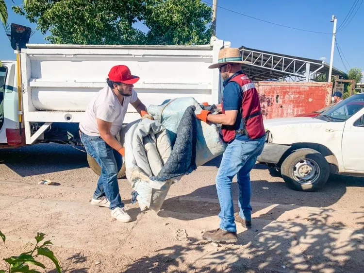 Llevan programa de descacharre a Las Bellotas