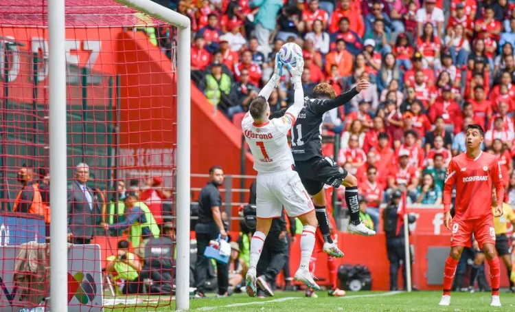Sin goles Toluca y Necaxa