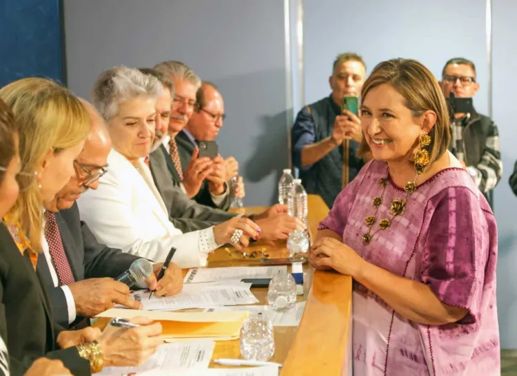 Participará Xóchitl Gálvez en proceso por candidatura presidencial; se registra