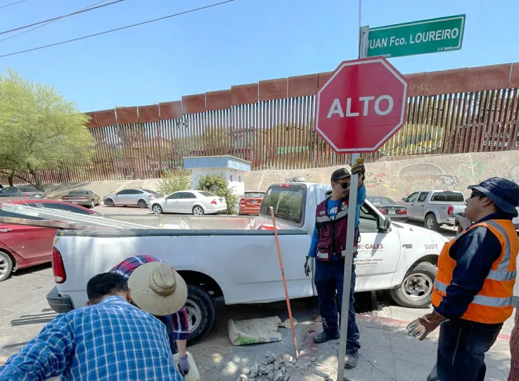 Cambian de calle Internacional a ‘Juan Francisco Loureiro’